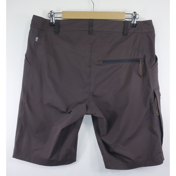 Fjallraven Abisko Lite Shorts Reg. Fit Mid Waist Gray Size 33 34 Gorpcore Trek - Picture 5 of 11
